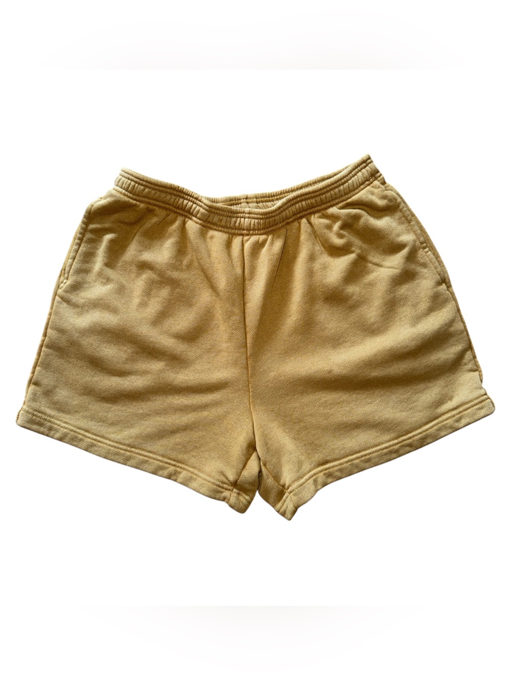 aerie Tan Elastic-Waist‎ Athletic Shorts Size Small